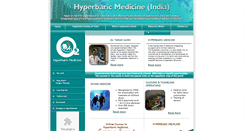 Desktop Screenshot of hyperbaricindia.com